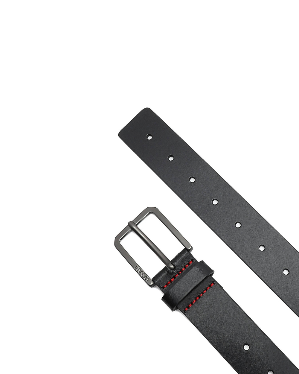 кожаный ремень gengol-hol HUGO - черный(50480388)