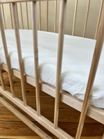 Простыня детская 60*120*10 см на резинке, трикотаж (ИП Людин А.В.)