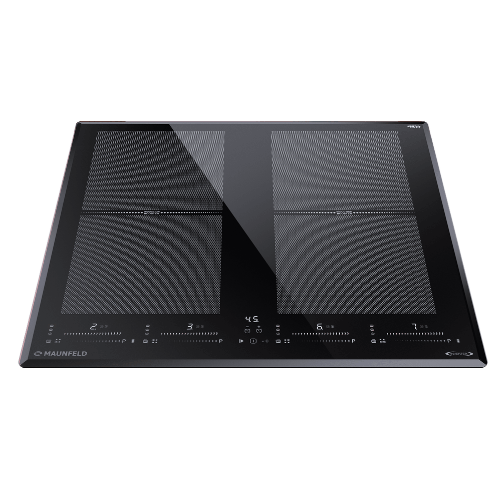 Индукционная варочная панель с двумя Flex Zone и Booster MAUNFELD CVI594SF2 LUX Inverter