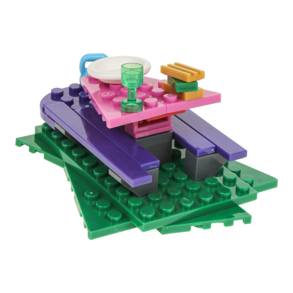 Конструктор блочный Аусини для девочек, коробка 25544