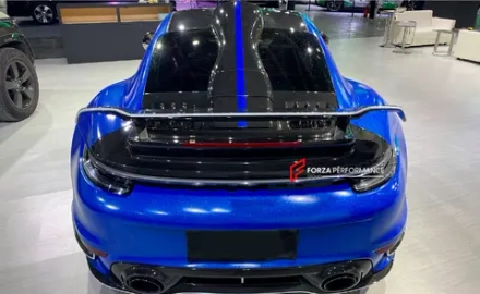 Карбоновый воздухозаборник на крышу F1 для PORSCHE 911 992.1 TURBO 2019–2025 Порше