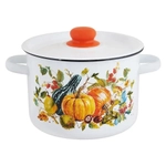 Кастрюля эмал цил Осень 2,9л ТМ Appetite