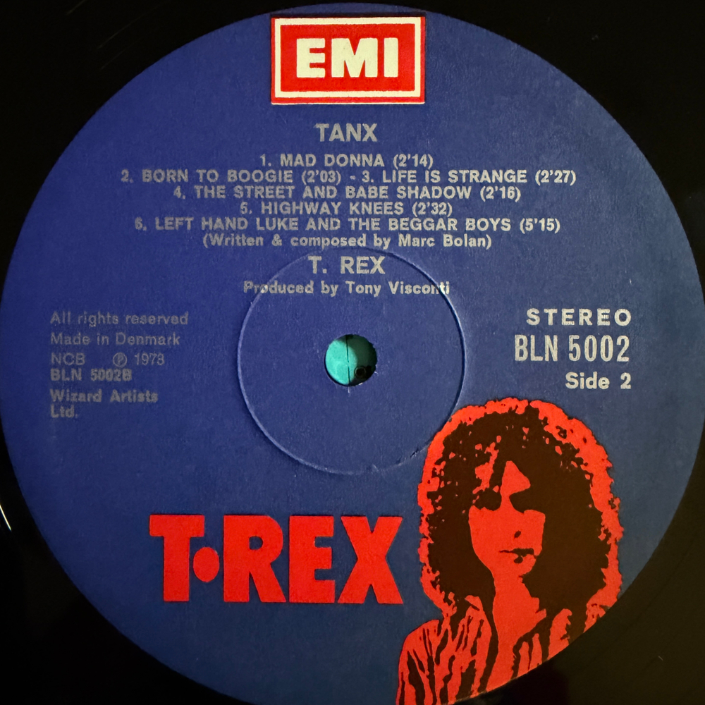 Виниловая пластинка T. Rex ‎– Tanx LP