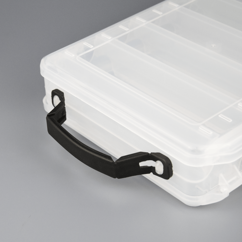 Коробка для воблеров двусторонняя 5+5 отделений (200х170х45мм)