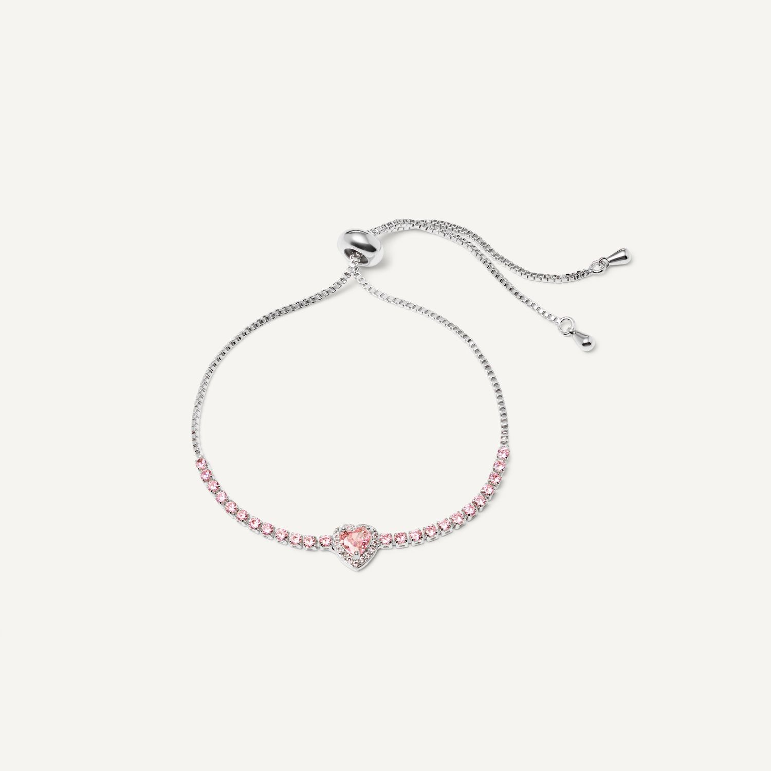 Браслет Mini Daintith Heart Bracelet - Silver