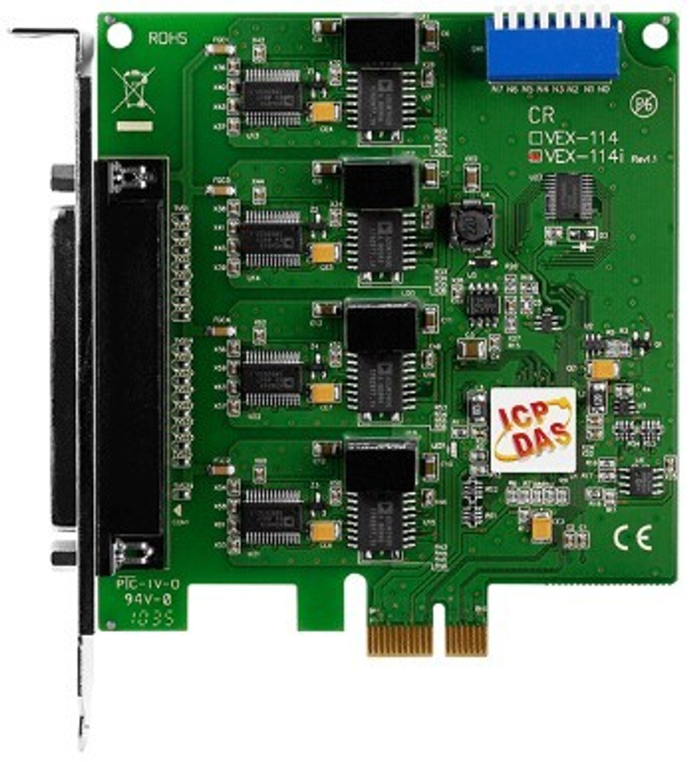 Плата  ICP DAS VEX-114i CR