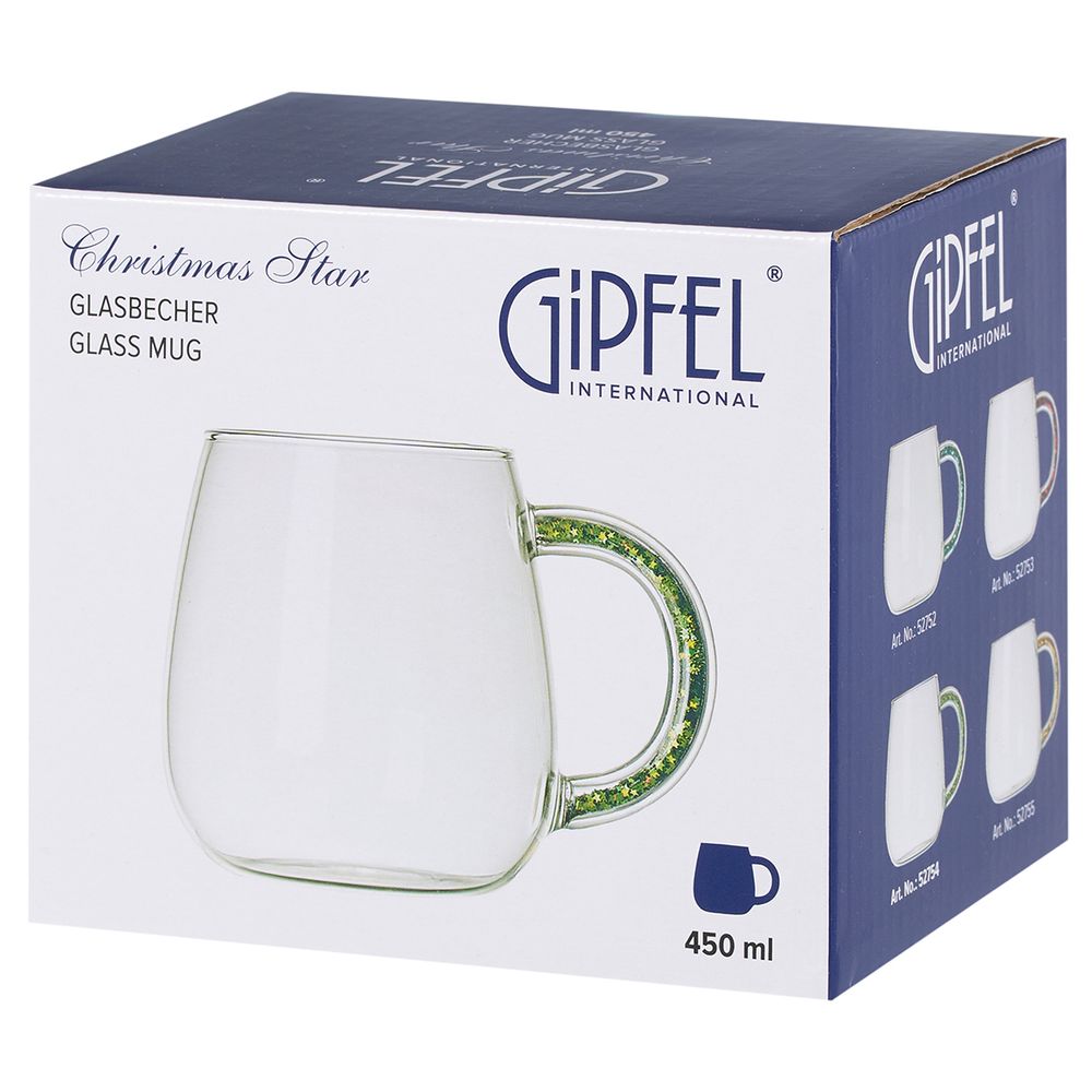 Кружка Gipfel Christmas Star 52754 450 мл