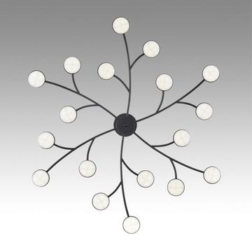 8117/18 COMFI LN25 195 черный, металл Люстра LED GX53 18*7W 220V TORINA