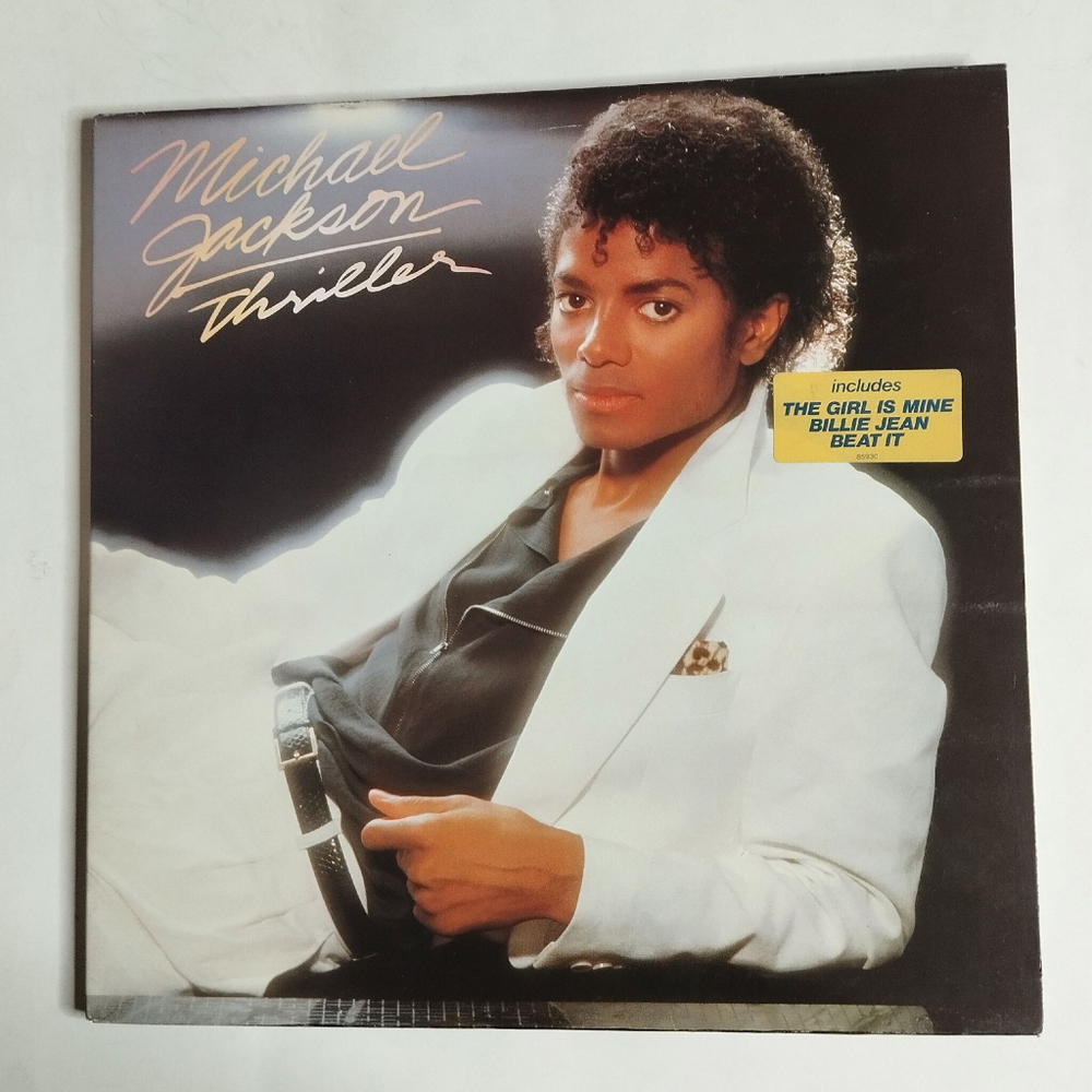 Винтажная виниловая пластинка LP Michael Jackson Thriller (Holland 1982)