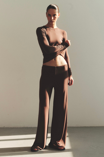 Штаны из модала GRACE Шоколад