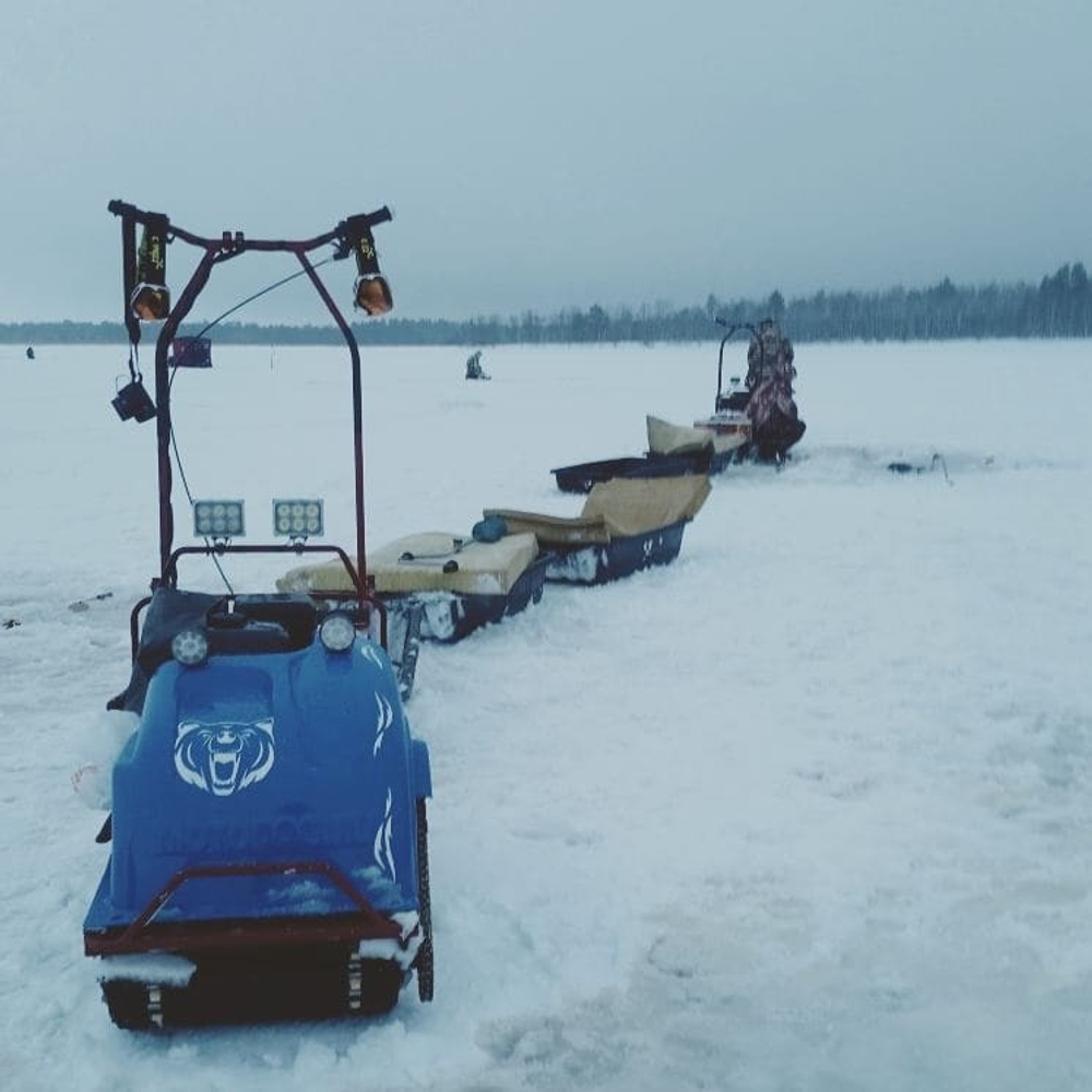 Мотобуксировщик MOTODOG 500 (20 л.с. передний привод)