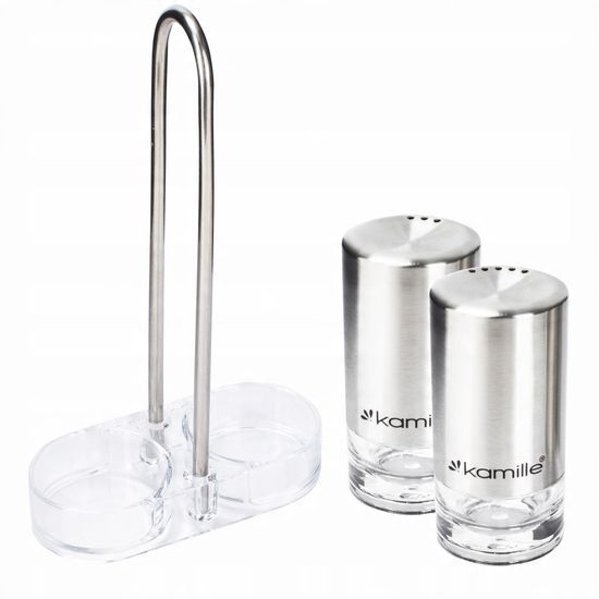 Набор для специй Kamille KM 7054 перечница и солонка на подставке