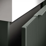 Тумба с раковиной Cezares Premium Plisse 51х45 Bianco opaco