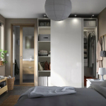 Шкаф-купе - IKEA PAX/HASVIK/ПАКС/ХАСВИК ИКЕА, 200x66x236 см, белый