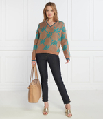 Свитер Liu Jo - коричневый(MF3227 MAG71)