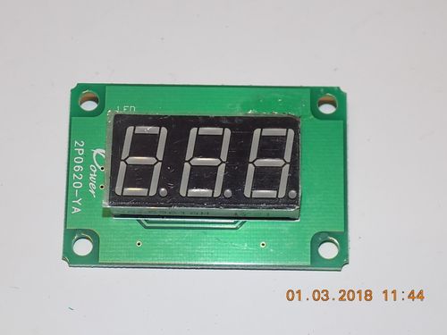Плата потенциометра/Компакт-160 DIGITAL METER BOARD PB-PK-118-A0(1)