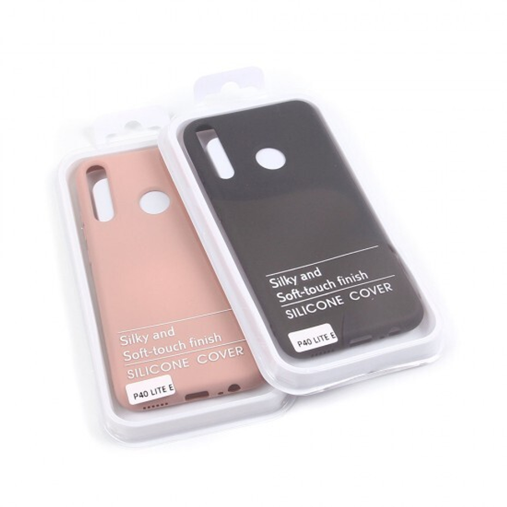 Панель Soft Touch для Huawei P40 Lite E/ Y7p , 007004-1 Черный