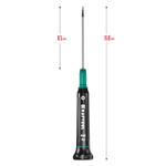 KRAFTOOL Precision PH000, отвертка для точных работ (25682-000)