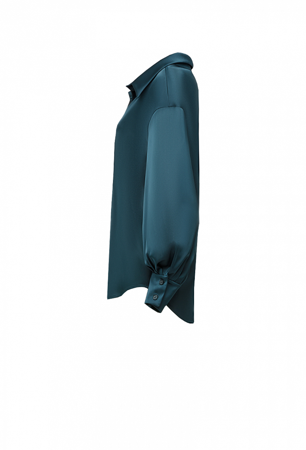 Fall/Winter 2021, Шелковая блуза с глубоким декольте