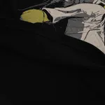 Футболка Heartz Sequence Black Kimono черная