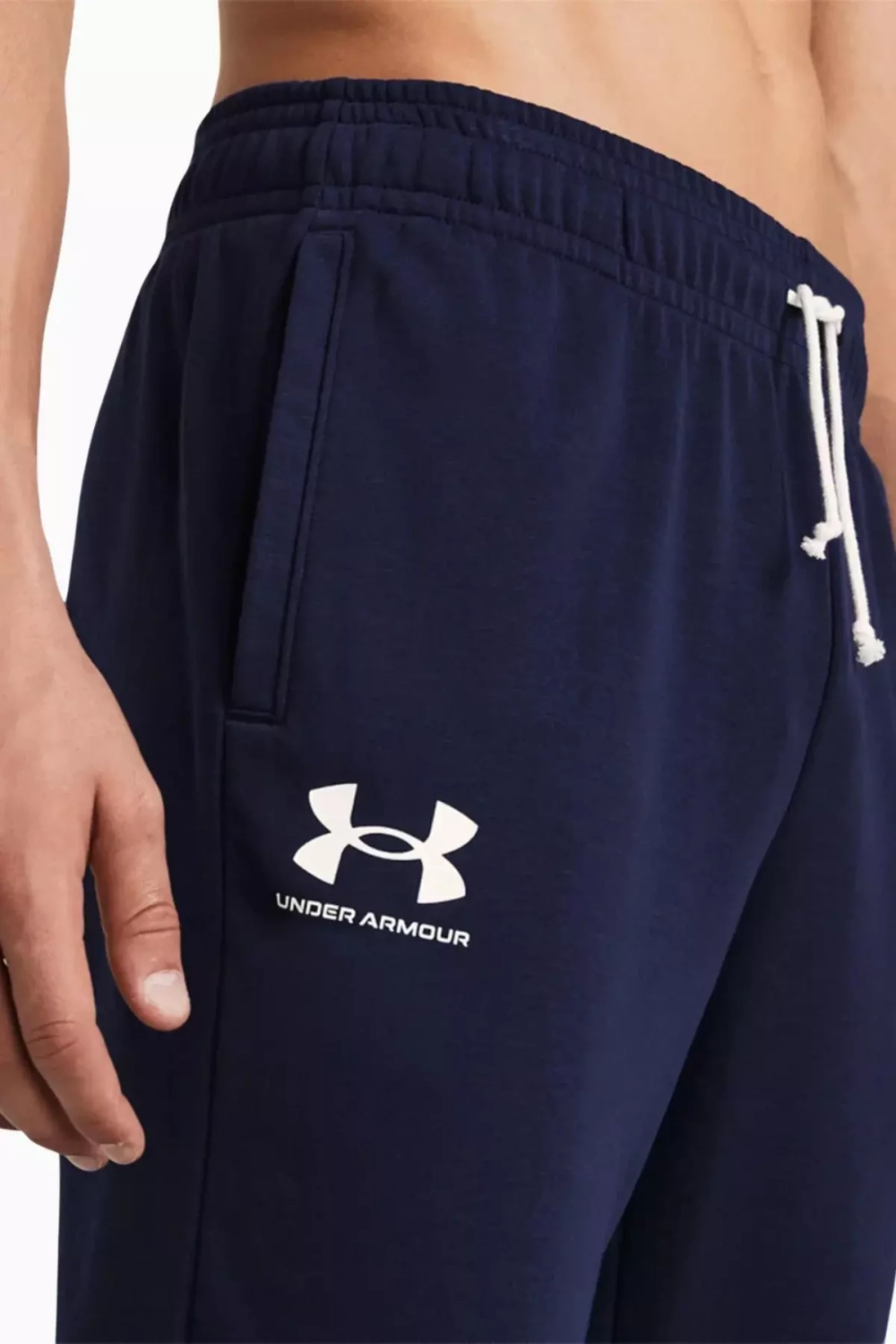 Штаны Under Armour Warmup Bottoms - темно-синий