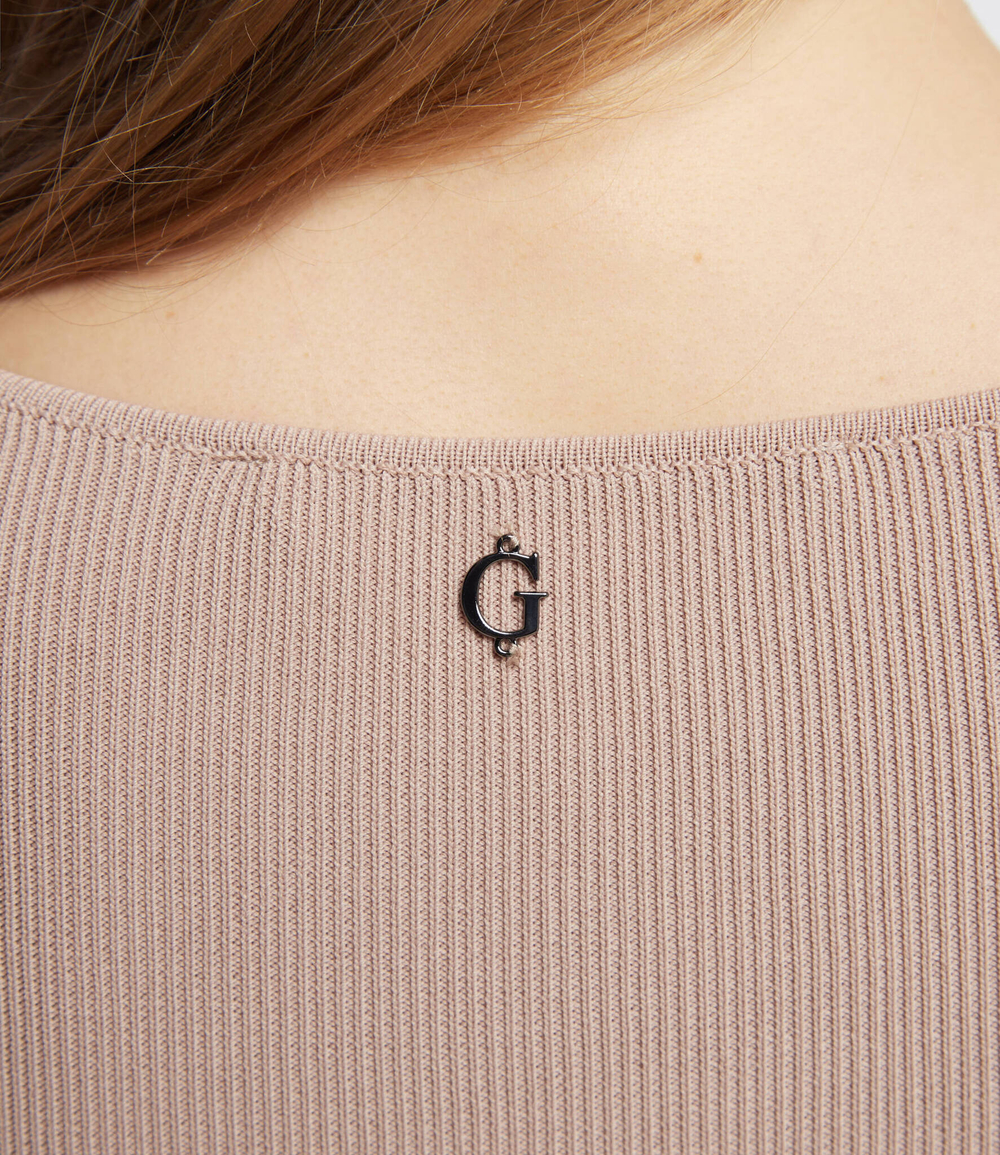 платье charlotte GUESS - бежевый(W1YK85 Z2U00)