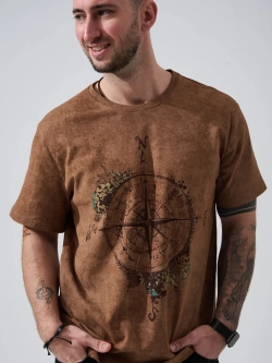 Футболка мужская "Роза ветров"