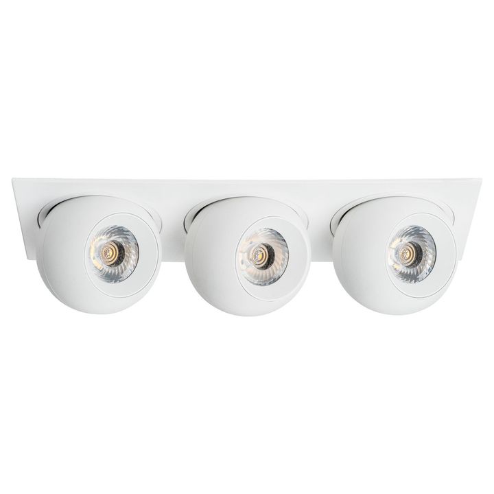 Комплект из светильника и рамки Lightstar Intero Ball (217536+217062+217062+217062) i536626262