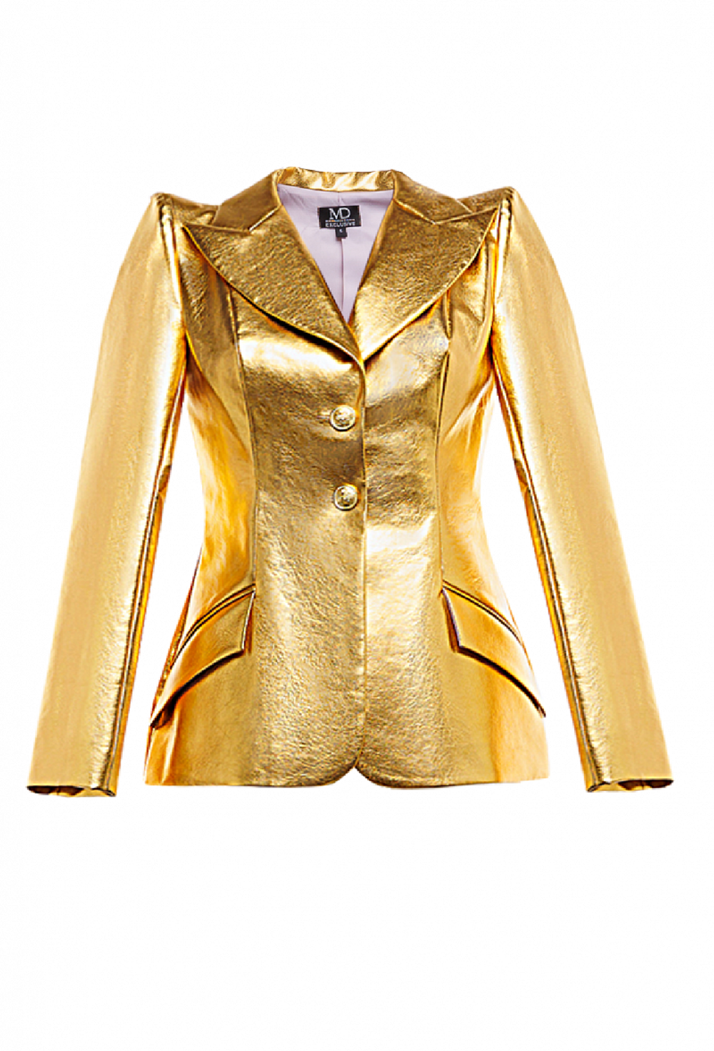 Пиджак однобортный, золото 31-01-24 SS