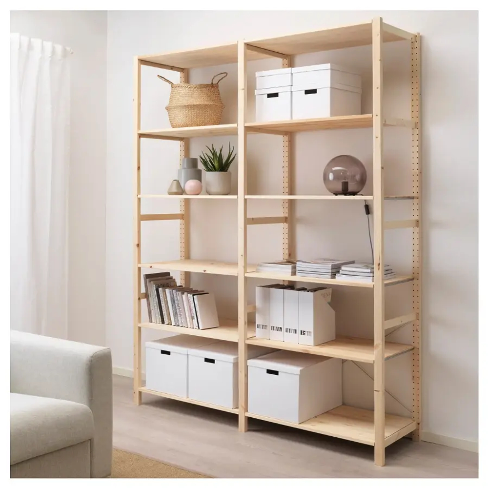 Стеллаж - IKEA IVAR, 174х50х226 см, сосна, ИВАР ИКЕА