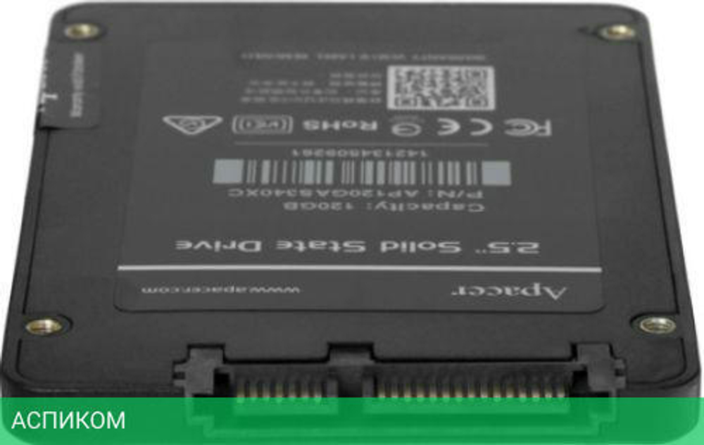 SSD диск Apacer AS340X 120GB (AP120GAS340XC-1)