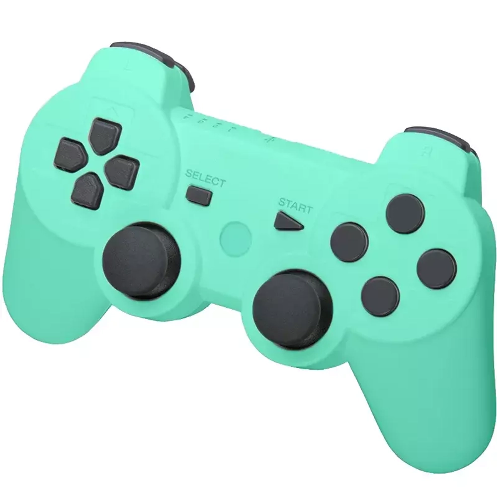 Геймпад Джойстик для PlayStation 3 беспроводной / для PS3, зелёный