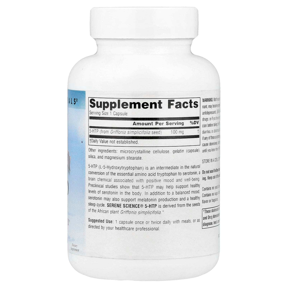 Source Naturals, Serene Science®, 5-HTP, 100 мг, 120 капсул