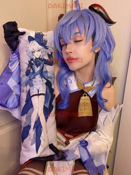 Мини дакимакура Фурина Геншин Импакт арт. M1196, 60х20 см