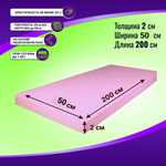 Поролон ST 2536 (стандарт) толщиной 2 см жесткость 3.6 кПа, плотность 25кг/м3