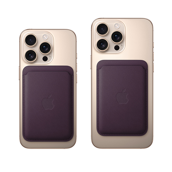 Чехол-бумажник Apple FineWoven MagSafe для iPhone (Black)