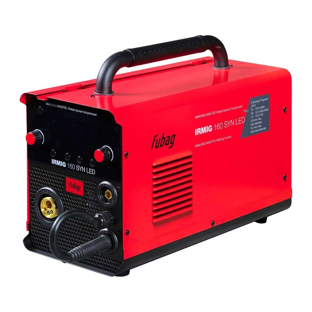 Сварочный полуавтомат FUBAG IRMIG 160 SYN LED (с горелкой 150А в комплекте)