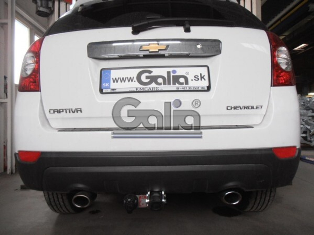 Фаркоп оцинкованный Galia C060C для Chevrolet Captiva 2006-2013, 2013-2018, Opel Antara 2006-2013, 2013-2017(паспорт и сертификат в комплекте)(без электрики)