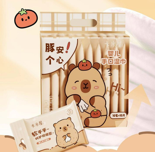 Влажные салфетки "Capybara"