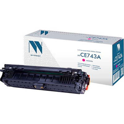 Тонер-картридж NVP NV-CE743A Magenta для HP Color LaserJet CP5225/5225n/5225dn (7300k)