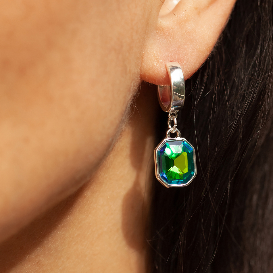 Серьги Fiore Luna Virtual Green LE6115 S