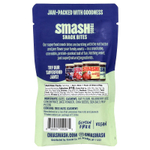 Smash Foods, Snack Bites, масло из кешью и голубический джем, 5 шт., 50 г (1,8 унции)