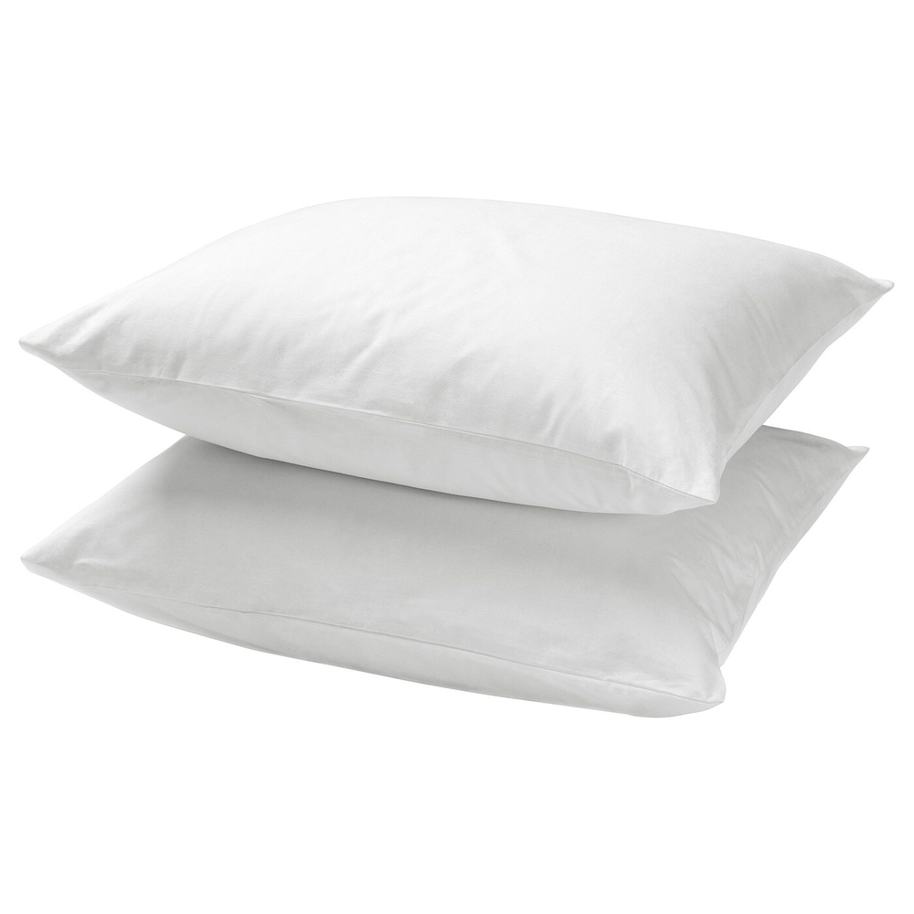 IKEA DVALA  (ИКЕА ДВАЛА)  -  Наволочка, белая, 50x60 см