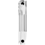 Радиатор алюминиевый ROMMER Profi 350 - 10 секций (подключение боковое, цвет белый)