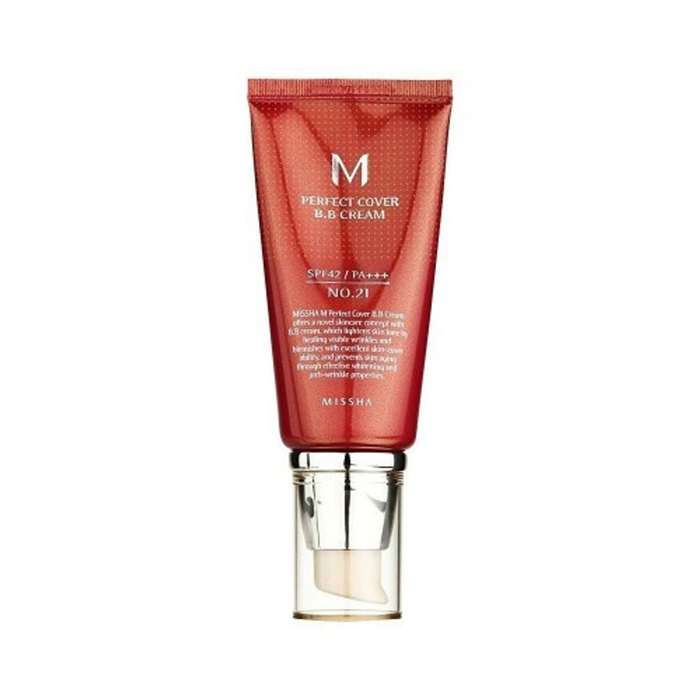 BB-крем Missha M Perfect Cover BB Cream № 21