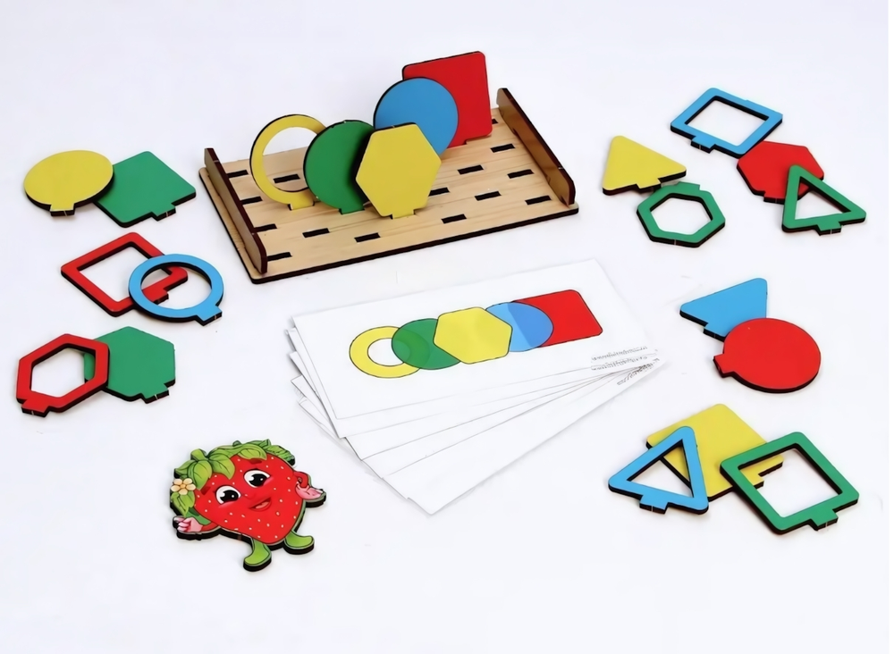 Настольная игра «Панорама. Геометрия» (Woodland)