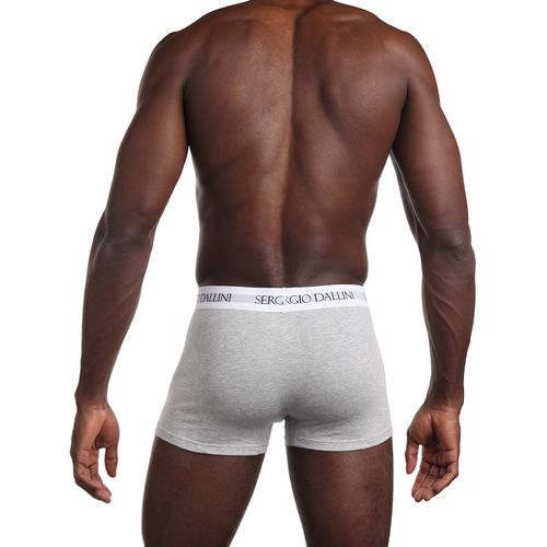 Набор мужских трусов боксеров 3в1 (синие, красные, серые) Sergio Dallini SD941-1