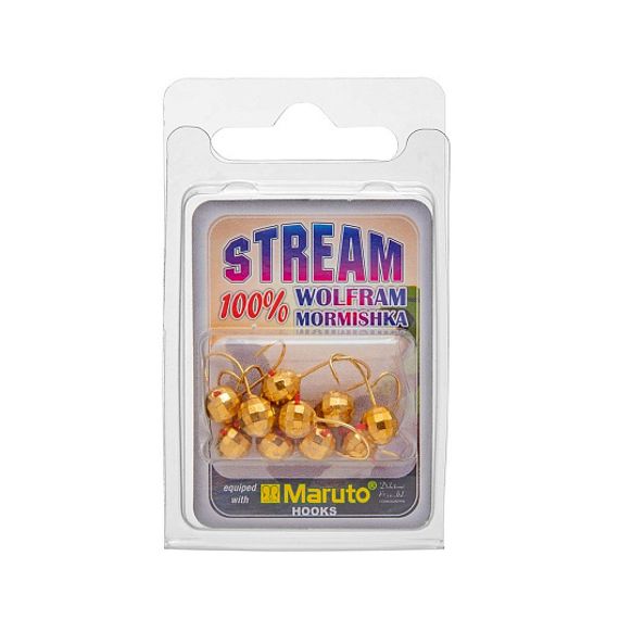 Мормышка вольф Шар с отв.мелк.гр. 4мм 0,6гр с кемб GO (MW-1640C-GO) Helios