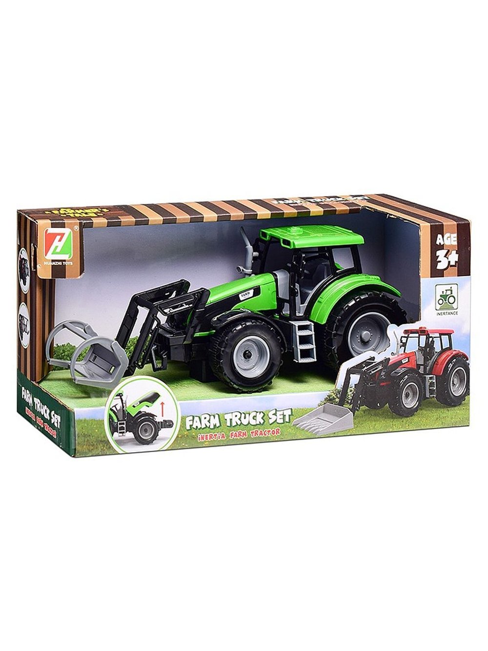 Игрушка Трактор с захватом Фермерский зеленый (550-3J-2)