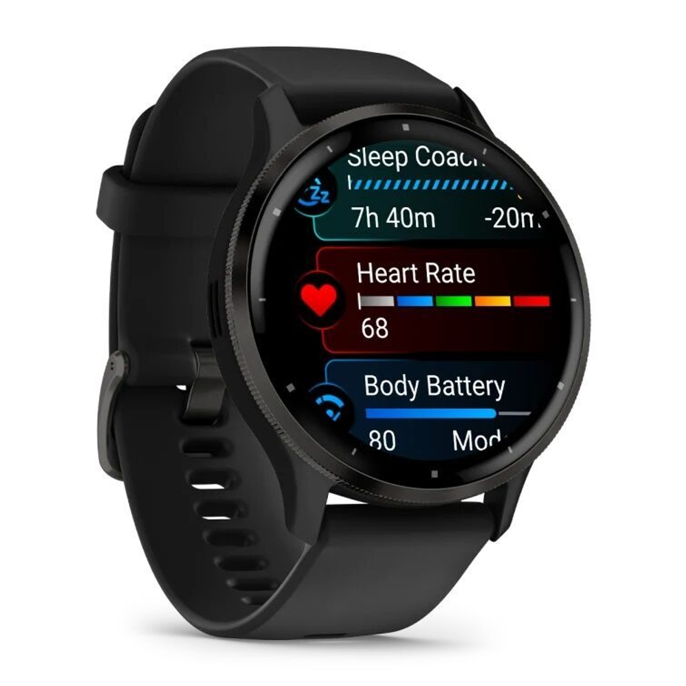 Умные часы Garmin Venu 3 45 мм, Slate